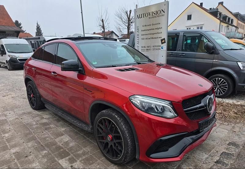 Gebraucht Mercedes GLE63 AMG AMG 585 PS (430 kW) 2016 Rot Coupé