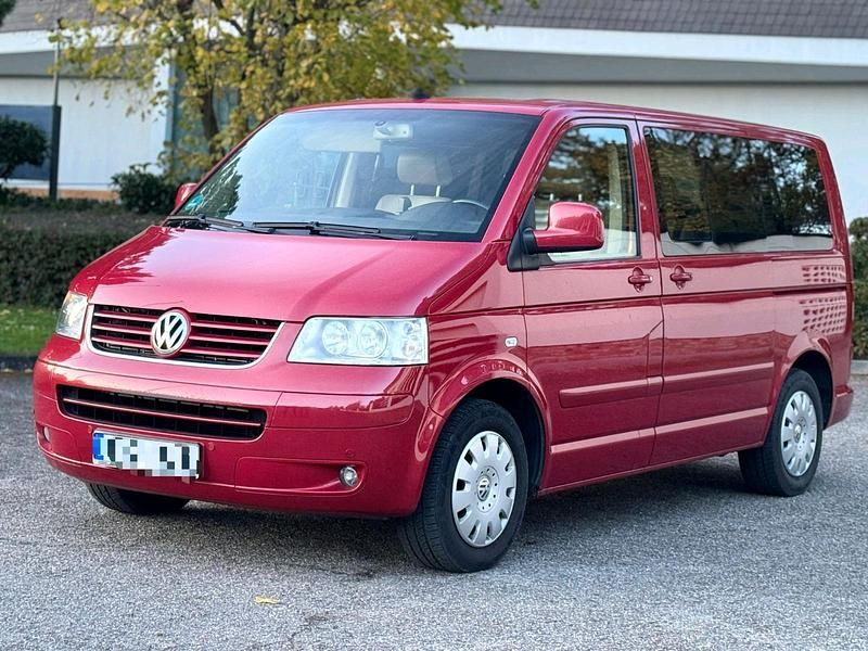 Rot Gebraucht 2005 VW T5 Highline Van | 8.500 € (Fairer Preis) - Bild 1/4