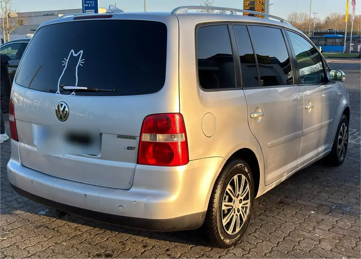 Usata VW Touran 140 CV (102 kW) 2004 Argento Monovolume