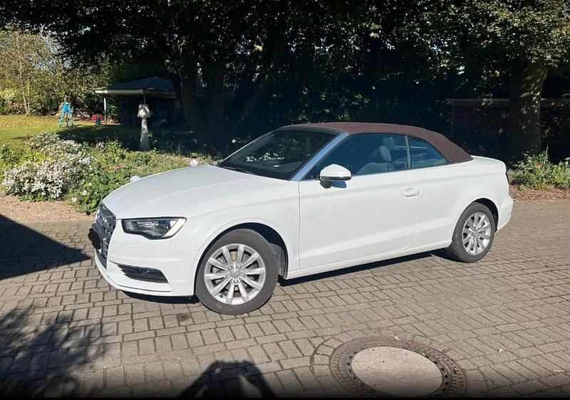 Weiß Gebraucht 2016 Audi A3 Cabriolet Cabrio | 16.500 € (Superpreis) - Bild 1/4
