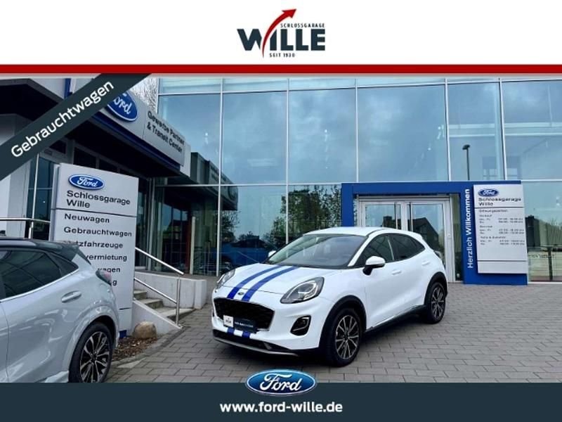Weiss Gebraucht 2022 Ford Puma Titanium SUV | 18.550 € (Fairer Preis) - Bild 1/4