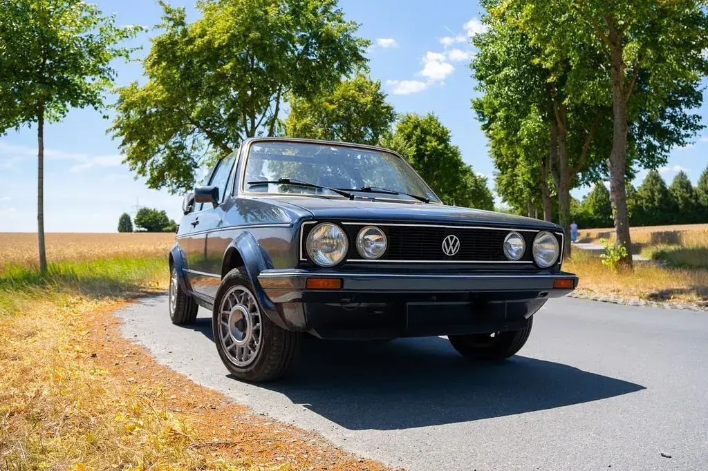 Gebraucht VW Golf Cabriolet 90 PS (66 kW) 1984 Blau Cabrio