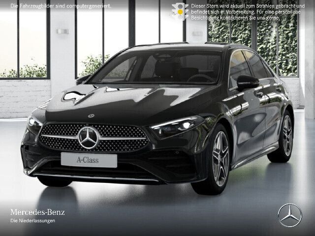 Schwarz Gebraucht 2024 Mercedes A250 AMG Limousine | 36.890 € (Etwas zu teuer) - Bild 1/4