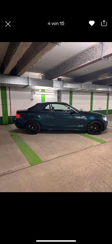 Gebraucht BMW 118 Cabriolet 143 PS (105 kW) 2009 Grün Cabrio