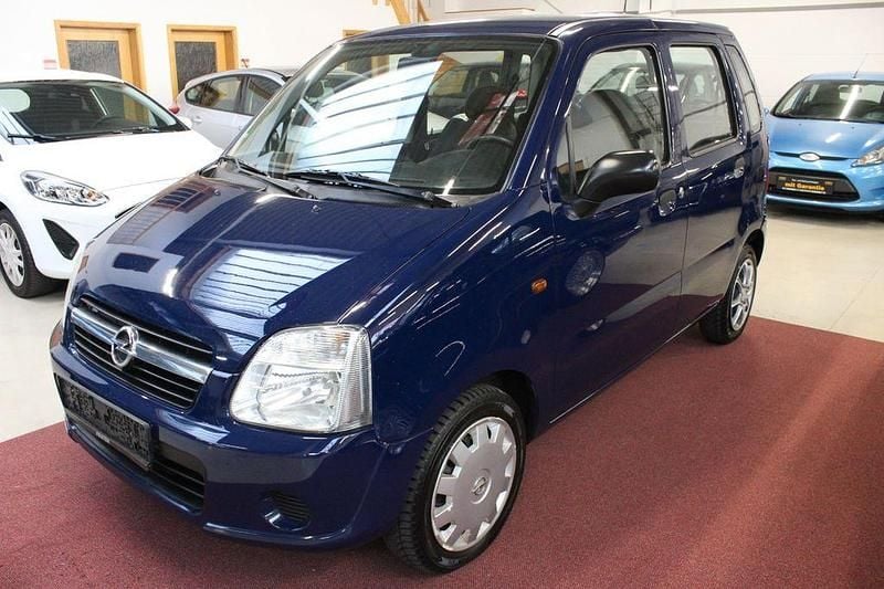 Blau Gebraucht 2006 Opel Agila Limousine | 1.450 € (Fairer Preis) - Bild 1/4