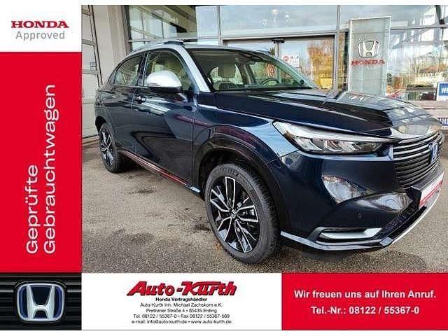 Midnight blue beam met. Gebraucht 2022 Honda HR-V Advance SUV | 27.990 € (Etwas zu teuer) - Bild 1/3