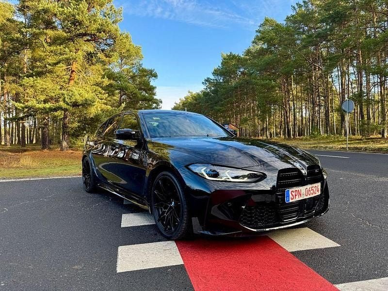 Schwarz Gebraucht 2022 BMW M3 Performance Limousine | 69.900 € (Superpreis) - Bild 1/4