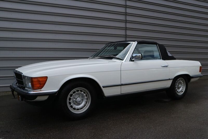 Second-hand Mercedes SL280 1984 Alb Cabrio