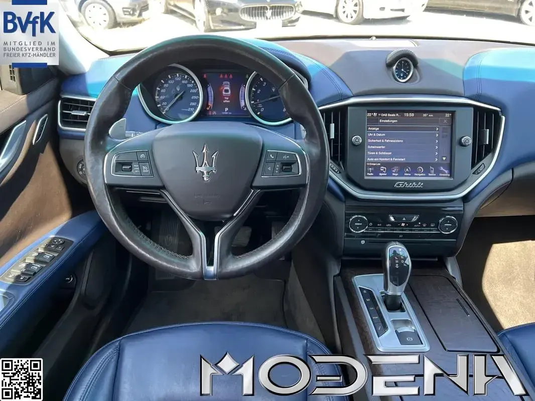 Gebraucht Maserati Ghibli 411 PS (302 kW) 2015 Weiß bianco alpi perleffekt Limousine