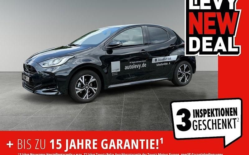 Schwarz Gebraucht 2025 Toyota Yaris Hybrid Kleinwagen | 26.665 € (Fairer Preis) - Bild 1/4