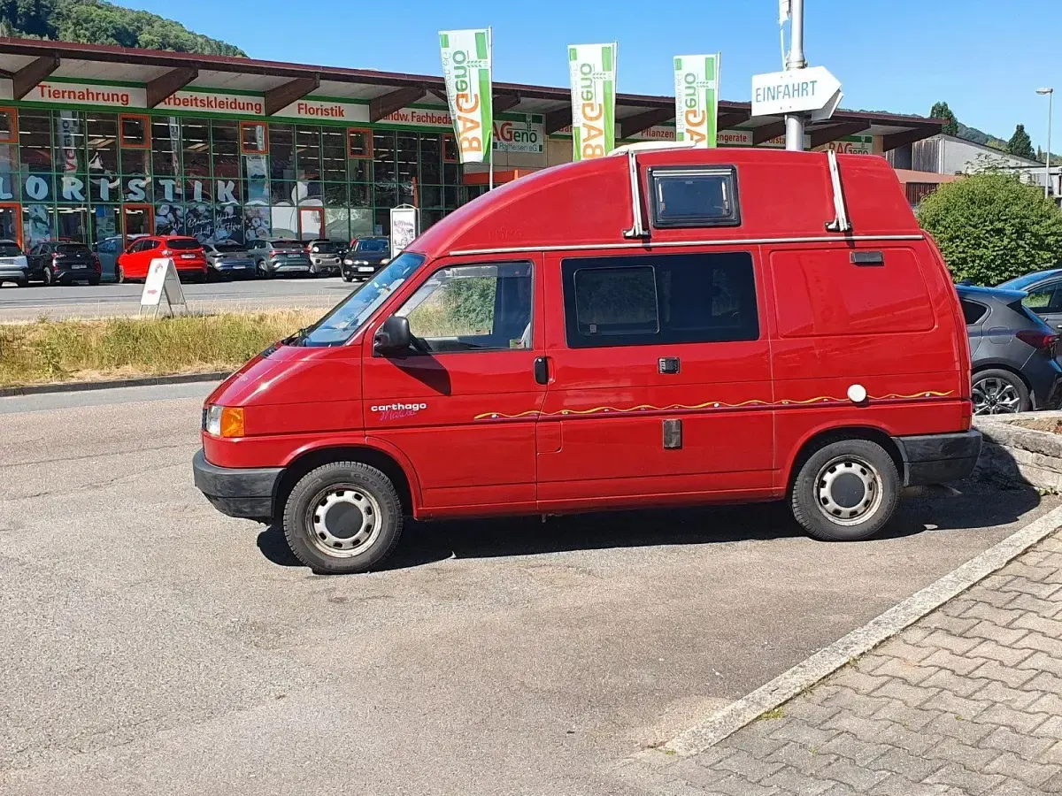 Gebraucht VW T4 68 PS (50 kW) 1994 Rot Van