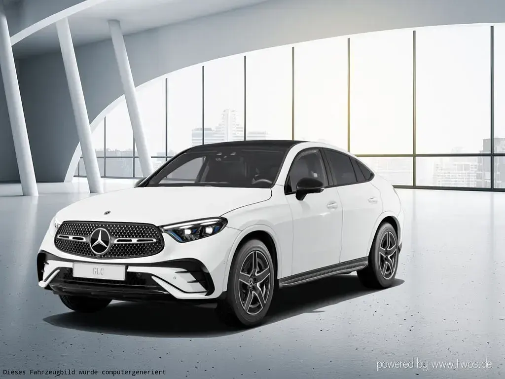 Gebraucht Mercedes GLC220 AMG 197 PS (144 kW) 2026 Unilack polarweiß SUV