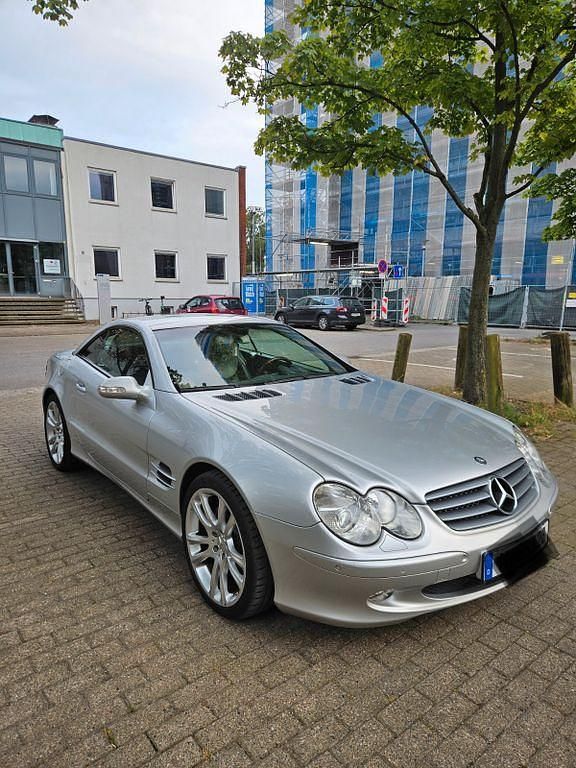 Silber Gebraucht 2001 Mercedes SL500 Cabrio | 15.900 € (Fairer Preis) - Bild 1/4