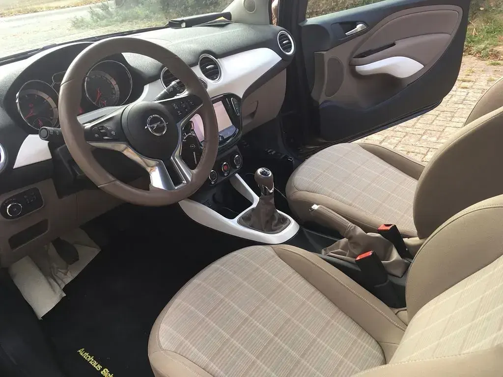 Gebraucht Opel Adam Glam 87 PS (63 kW) 2014 Schwarz Kleinwagen