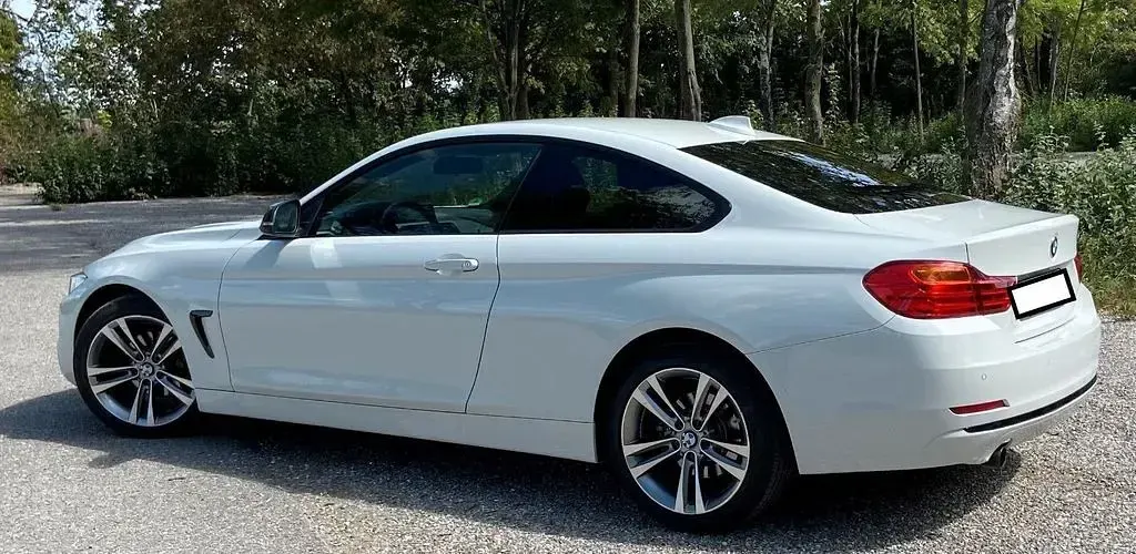 Gebraucht BMW 420 Coupé Sport Line 184 PS (135 kW) 2014 Weiß Coupé
