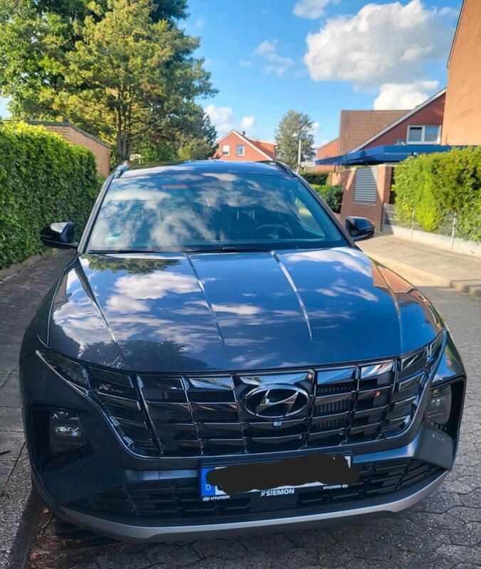 Schwarz Gebraucht 2021 Hyundai Tucson N Line SUV | 26.950 € (Fairer Preis) - Bild 1/4