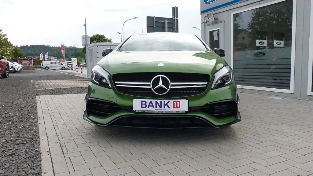 Gebraucht Mercedes A45 AMG AMG 381 PS (280 kW) 2016 Grün Kleinwagen