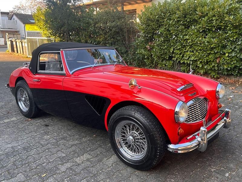 Rot Gebraucht 1960 Austin Healey 3000 MK I Cabrio | 48.500 € - Bild 1/4