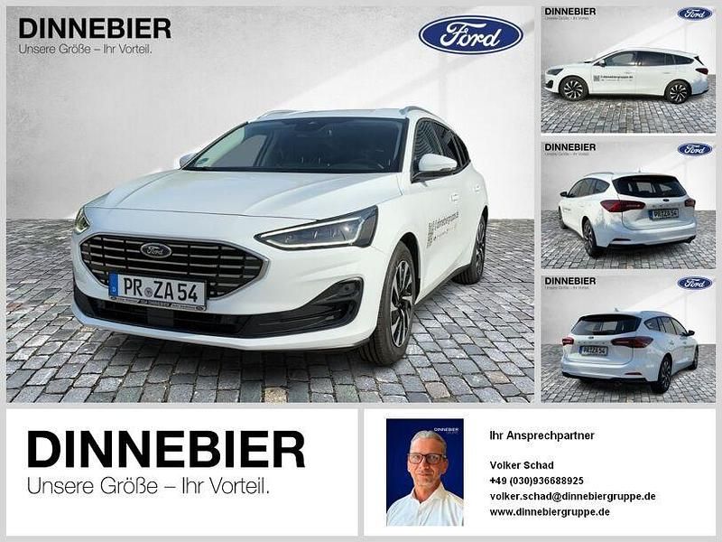 Weiss Gebraucht 2025 Ford Focus Titanium Kombi | 26.480 € (Fairer Preis) - Bild 1/3