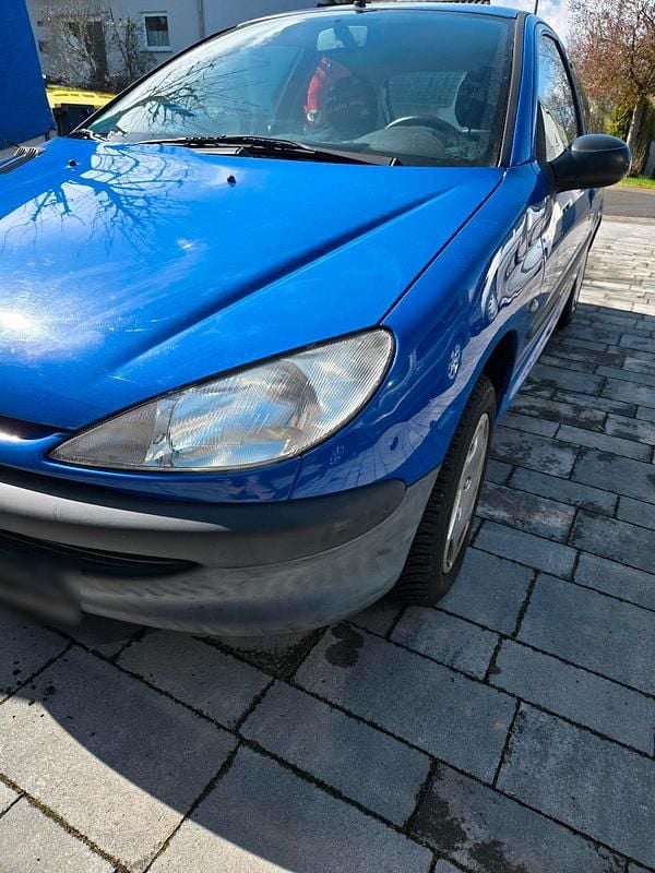 Gebraucht Peugeot 206 60 PS (44 kW) 2002 Blau Kleinwagen