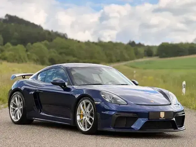 Gebraucht Porsche 718 Cayman GT4 420 PS (308 kW) 2020 Blau Coupé