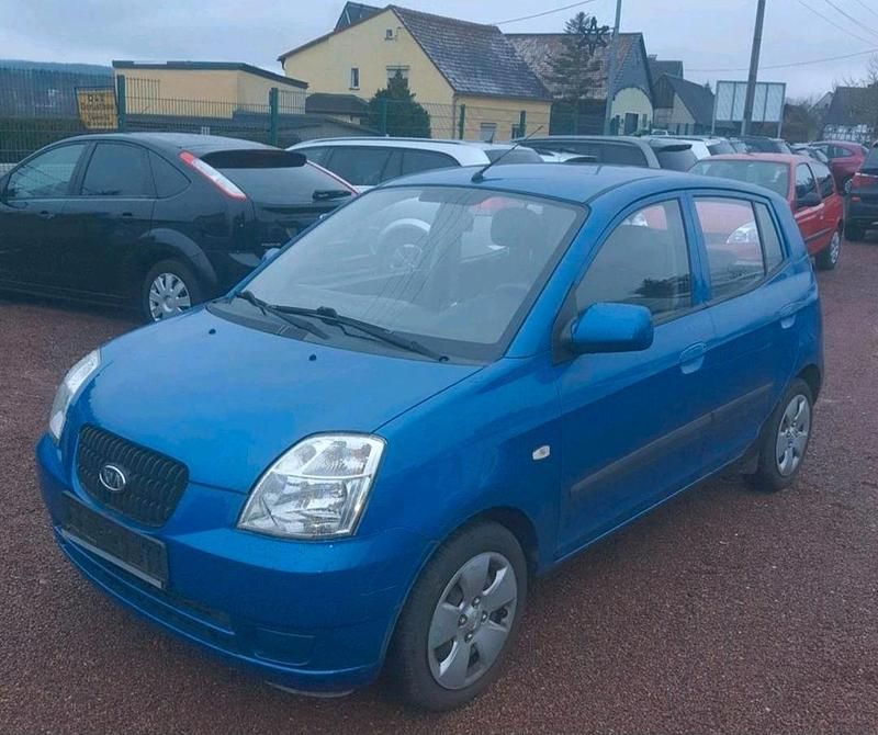 Gebraucht Kia Picanto 61 PS (44 kW) 2007 Blau Kleinwagen