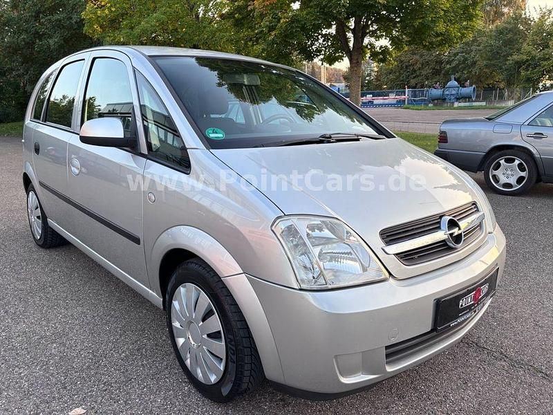 Gebraucht Opel Meriva Enjoy 101 PS (74 kW) 2004 Silber Van / Kleinbus