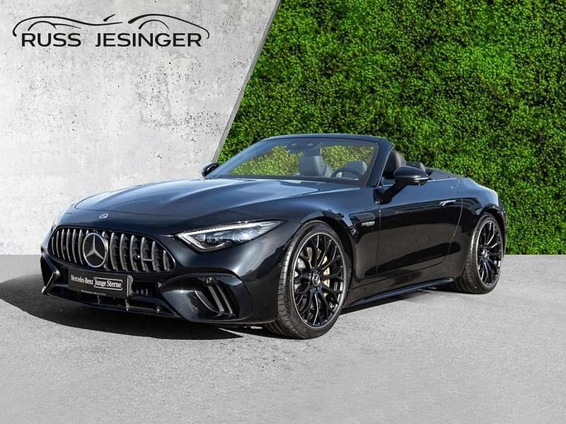 Gebraucht Mercedes SL63 AMG Premium Plus 585 PS (430 kW) 2023 Obsidianschwarz metallic Cabrio