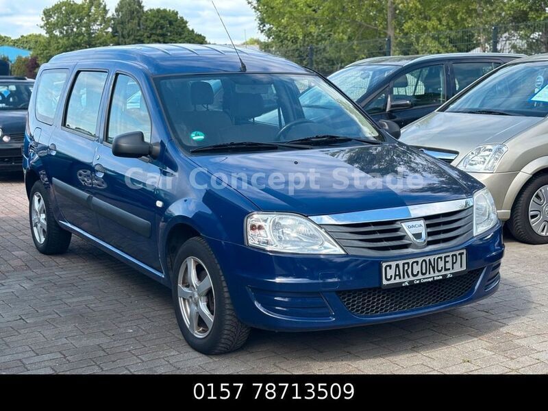 Blau Gebraucht 2009 Dacia Logan MCV Ambiance Kombi | 3.199 € (Etwas zu teuer) - Bild 1/4