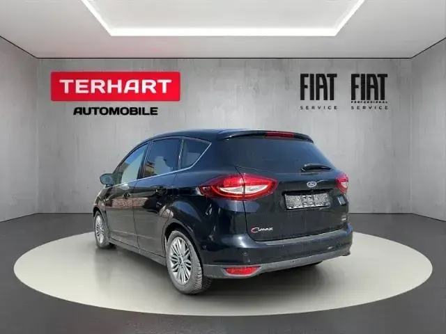 Gebraucht Ford C-MAX Titanium 125 PS (91 kW) 2018 Schwarz Van / Kleinbus