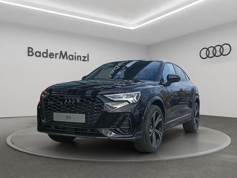 Schwarz Gebraucht 2025 Audi Q3 Sportback S-Line SUV | 56.999 € - Bild 1/4
