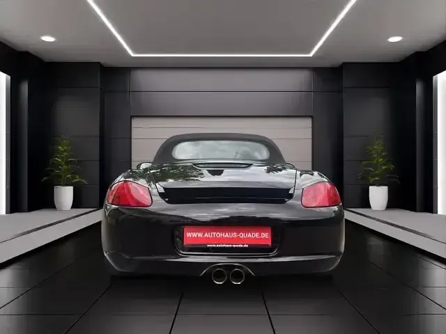 Gebraucht Porsche Boxster 295 PS (216 kW) 2008 Tiefschwarz Cabrio