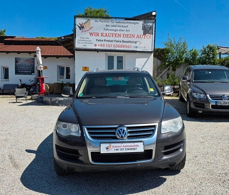 Grau Gebraucht 2008 VW Touareg Individual SUV | 4.800 € (Superpreis) - Bild 1/4