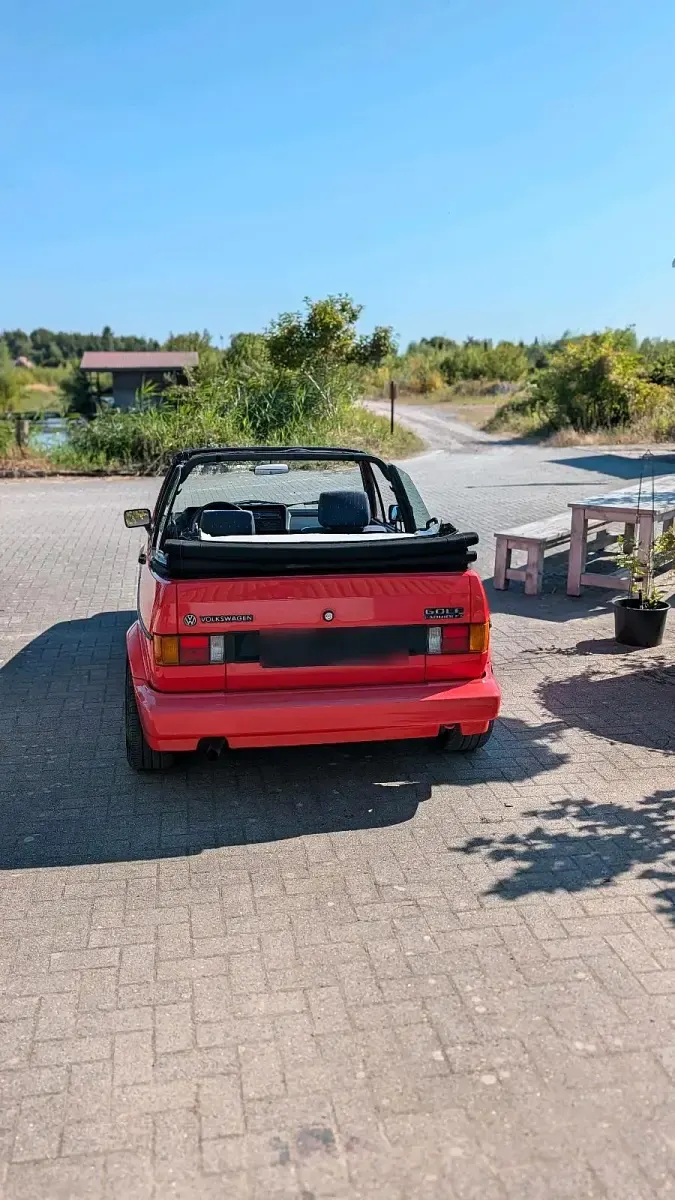 Gebraucht VW Golf Cabriolet 98 PS (72 kW) 1994 Rot Cabrio
