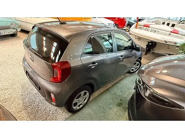 Gebraucht Kia Picanto Edition 7 67 PS (49 kW) 2021 (m7g) astrograu met. Kleinwagen