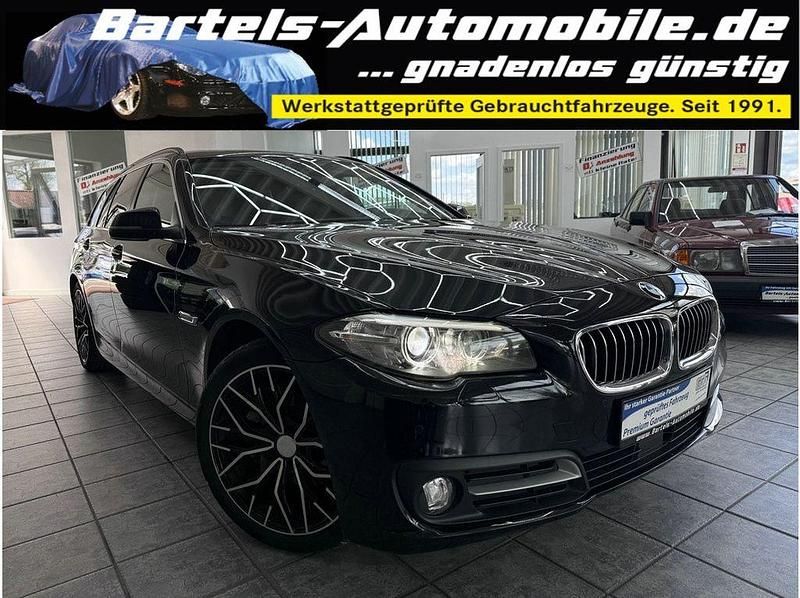 Black sapphire metallic Gebraucht 2016 BMW 530 Performance Kombi | 17.850 € (Superpreis) - Bild 1/4