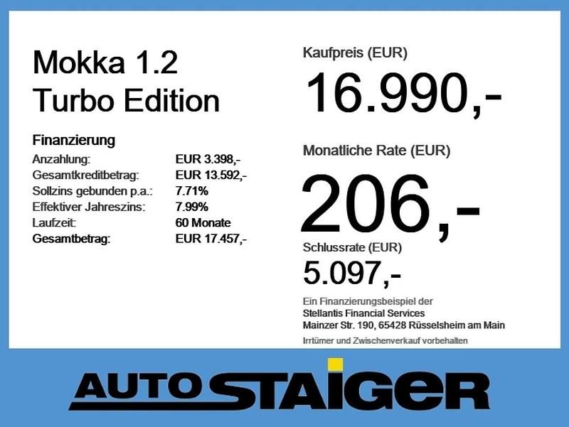 Second-hand Opel Mokka Edition 131 CP (96 kW) 2023 Alb SUV