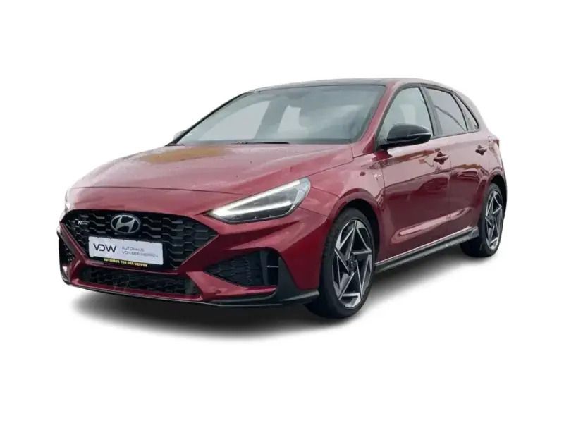 Rot Gebraucht 2024 Hyundai i30 N Line Limousine | 25.949 € (Fairer Preis) - Bild 1/4