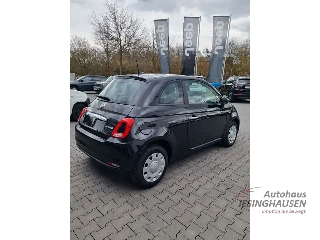 Gebraucht Fiat 500 69 PS (50 kW) 2023 Schwarz metallic Kleinwagen