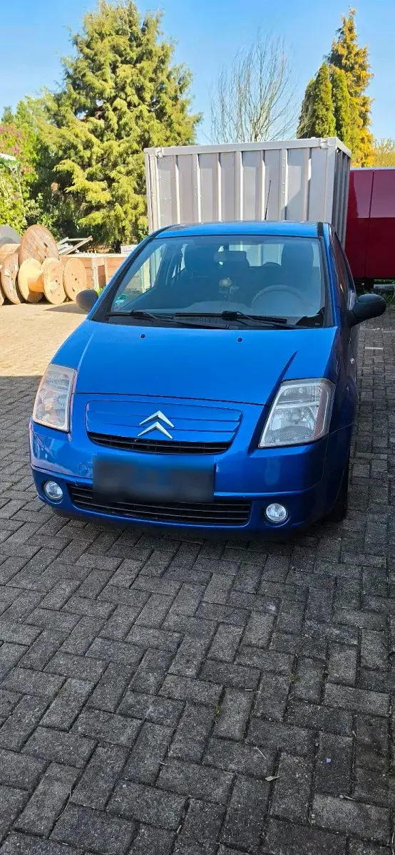 Gebraucht Citroën C2 73 PS (53 kW) 2007 Blau Kleinwagen