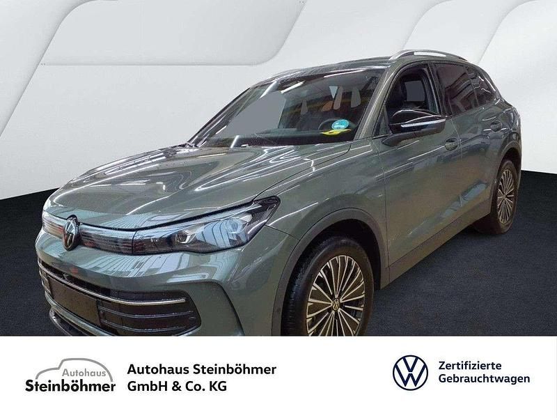 Cipressinogrün (grün) Gebraucht 2025 VW Tiguan Goal SUV | 37.775 € (Superpreis) - Bild 1/4