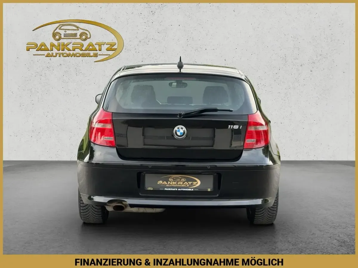 Gebraucht BMW 116 Efficient Dynamics 122 PS (89 kW) 2010 Schwarz Kleinwagen