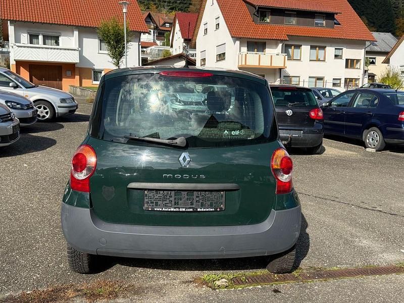 Gebraucht Renault Modus Authentique 75 PS (55 kW) 2006 Grün Van / Kleinbus