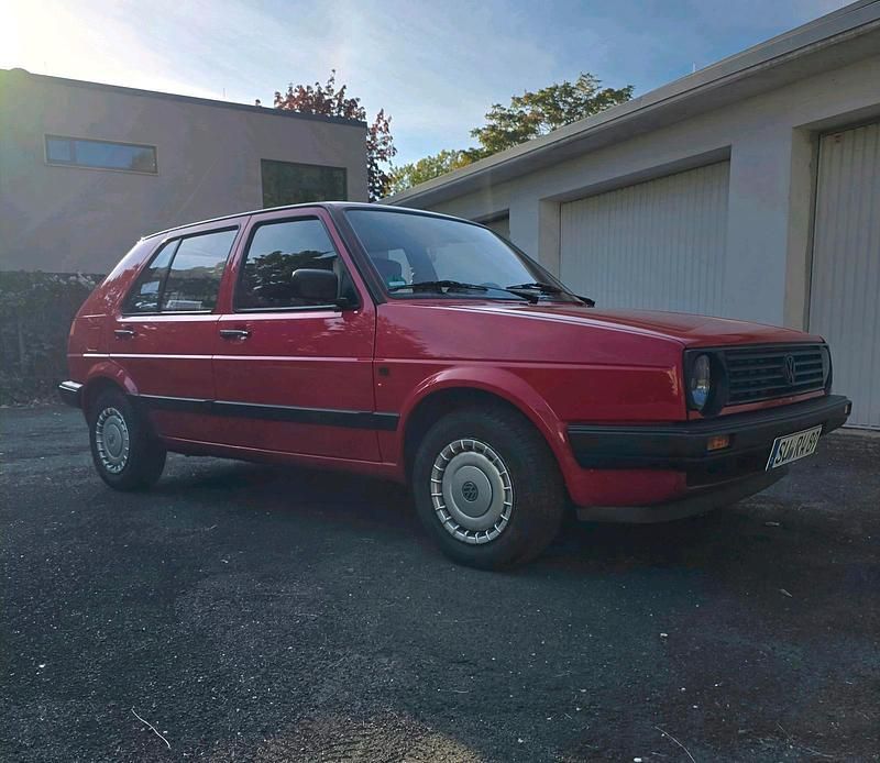 Gebraucht VW Golf II 55 PS (40 kW) 1989 Rot Kleinwagen