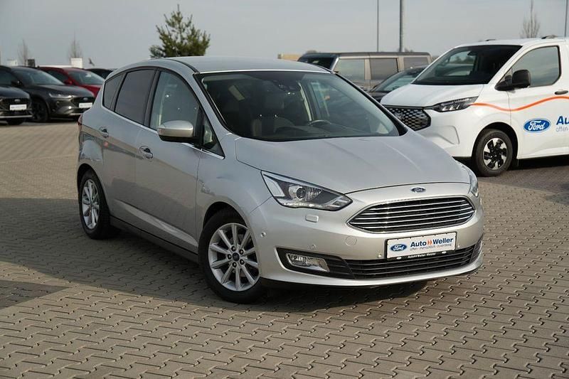 Gebraucht Ford C-MAX Titanium 120 PS (88 kW) 2016 Silber Van / Kleinbus