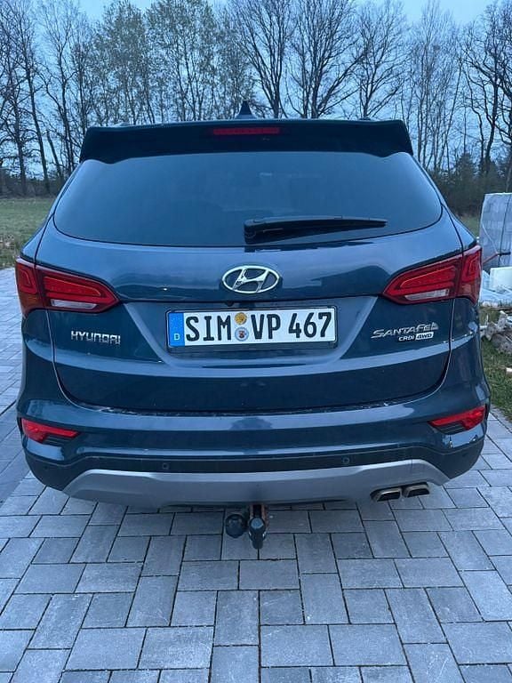 Gebraucht Hyundai Santa Fe 200 PS (147 kW) 2018 Blau SUV