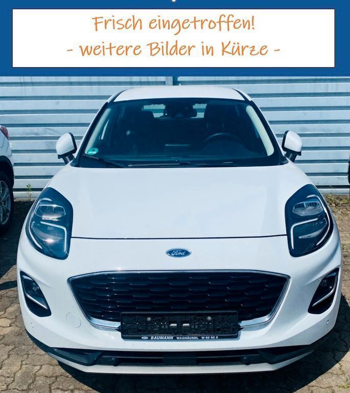 Frostweiß Gebraucht 2021 Ford Puma Titanium SUV | 19.950 € (Etwas zu teuer) - Bild 1/2