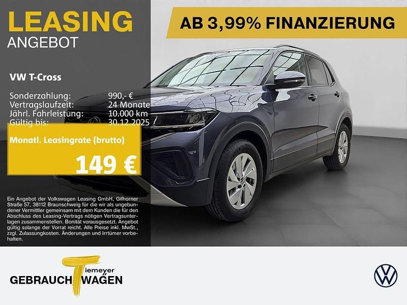 Grau Gebraucht 2025 VW T-Cross IQ Drive SUV | 21.990 € (Guter Preis) - Bild 1/4