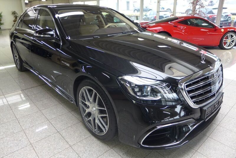 Obsidianschwarz metalliclack Gebraucht 2018 Mercedes S63 AMG AMG Limousine | 68.990 € (Superpreis) - Bild 1/4