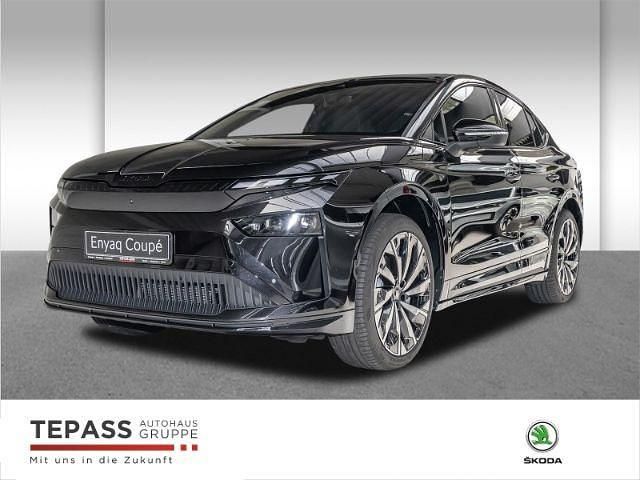 Schwarz Neu 2025 Skoda Enyaq iV SportLine SUV | 58.799 € (Teuer) - Bild 1/4
